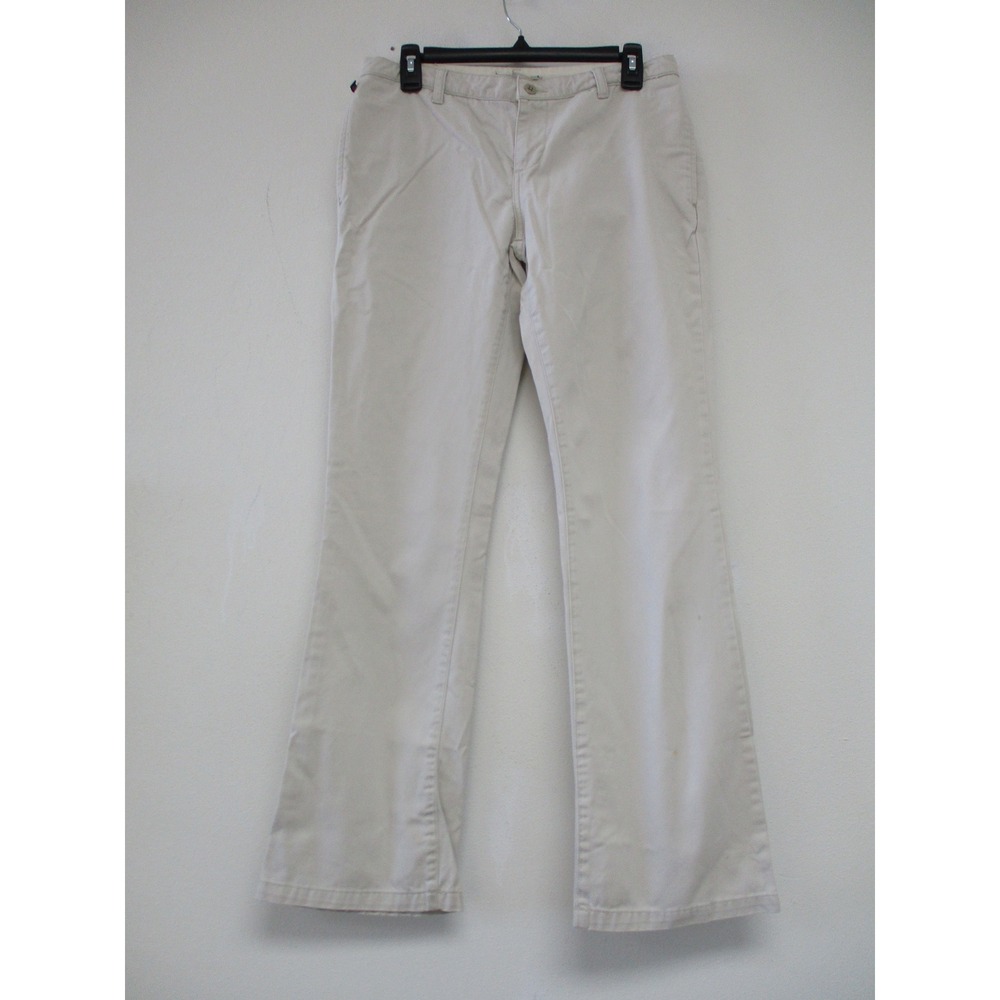 Polo Jeans Co Ralph Lauren Pants Womens 6 Beige Chino Bootcut Cotton Vintage